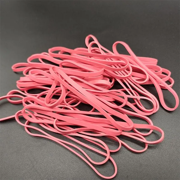 The Office-Pros Pink Rubber Bands